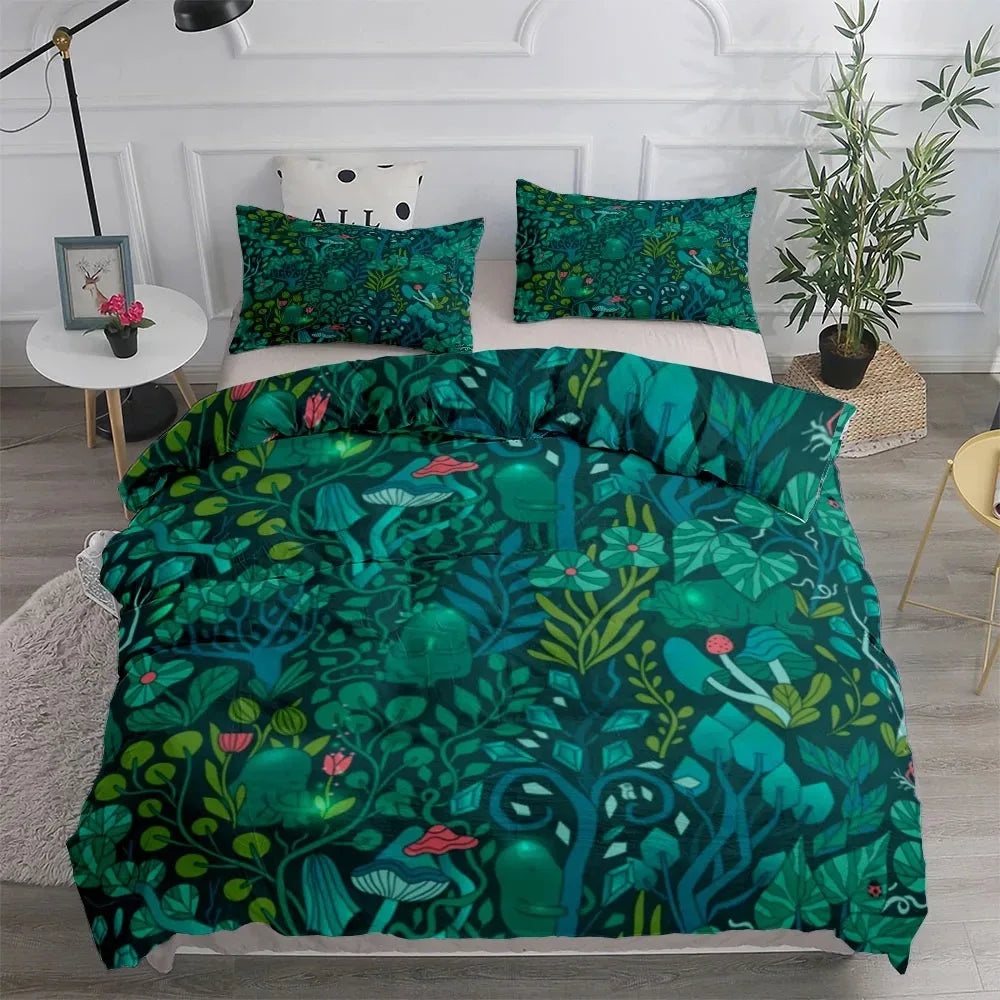 William Morris Victorian Duvet Cover Set King Queen Double Full Twin Single Size Bed Linen Set
